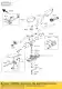 Controle de montagem de caixa, lh klx125 Kawasaki 460910275