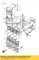 1AE135960000, Yamaha, gewricht, carburateur 2 yamaha fz 750, Nieuw