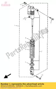 Yamaha 4ES22210E000 ammortizzatore, posteriore - Il fondo