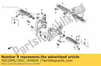 50630ML7000, Honda, Arm r m step  ****** honda vfr vfrf 750, New