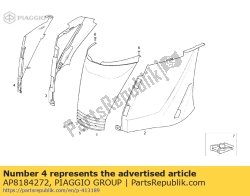 Aprilia AP8184272, Inspectie deksel. zwart, OEM: Aprilia AP8184272