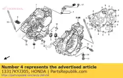 Tutaj możesz zamówić w tej chwili brak opisu od Honda , z numerem części 13317KYJ305: