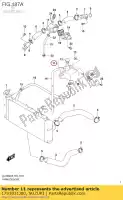 1791031J00, Suzuki, tanque montado, reser suzuki  dl 1000 2014 2015 2016 2018, Novo