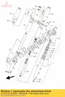 1CS231020000, Yamaha, fourche avant (gauche) yamaha xvs 1300 2011, Nouveau