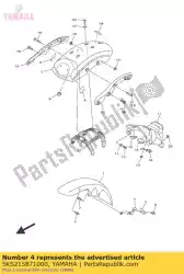 Aqui você pode pedir o ficar 1 em Yamaha , com o número da peça 5KS215871000: