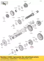 132620459, Kawasaki, gear,output 4th,26t kawasaki klx dtracker d  c tracker 125 klx125 klx140l klx140 klx140r 140 , New