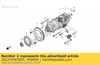 26221HN7000, Honda, momenteel geen beschrijving beschikbaar honda trx 400 2004 2005 2006 2007, Nieuw