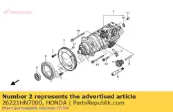 Here you can order the no description available at the moment from Honda, with part number 26221HN7000: