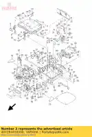 4XY284450000, Yamaha, emblema yamaha xvz xvztf 1300 1999 2000 2001, Nuovo