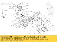 GU01234030, Piaggio Group, Aanpassing excentriek moto-guzzi mgs v 1100 1200 2002 2003 2004, Nieuw