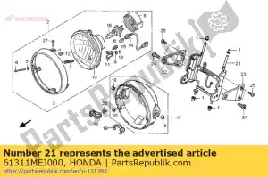 honda 61311MEJ000 zosta? komp., reflektor - Dół