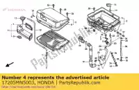 17205MN5003, Honda, Filtr powietrza honda gl 1500 1988 1989 1990 1991 1992 1993 1994 1995 1996 1997 1998 1999 2000, Nowy