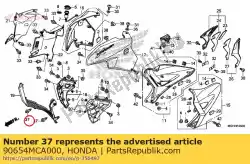 Qui puoi ordinare clip, modanatura inferiore da Honda , con numero parte 90654MCA000: