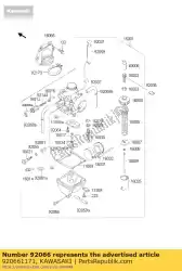 Ici, vous pouvez commander le bouchon, vidange ar125-b2 auprès de Kawasaki , avec le numéro de pièce 920661171: