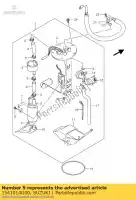 1541014G00, Suzuki, filtre suzuki an 250 400 2005 2006, Nouveau