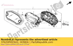 Tutaj możesz zamówić zestaw skrzynek., pod od Honda , z numerem części 37620MGZA02: