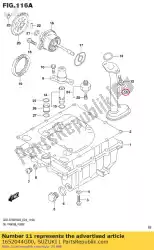 Aqui você pode pedir o conjunto do filtro, e em Suzuki , com o número da peça 1652044G00: