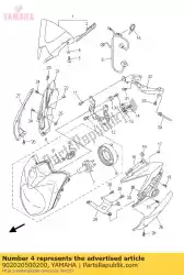 Here you can order the washer, plate from Yamaha, with part number 902020500200: