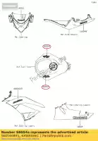 560540845, Kawasaki, mark,fuel tank,ninja zx600rcf kawasaki  ninja zx 300 600 1000 2012 2013 2017 2018, New