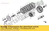 13617ML3000, Honda, collier, pignon d'entraînement honda cr 250 500 1986 1987 1988 1989 1990 1991 1992 1993 1994 1995 1996 1997 1998 1999 2000 2001 2002 2003 2004 2005 2006 2007, Nouveau