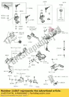 110570478, Kawasaki, 01 support, cylindre de clé kawasaki klz1000 versys 1000 se s , Nouveau