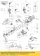 01 support, cylindre de clé Kawasaki 110570478