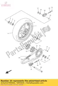 yamaha 2C0253790000 bullone, catena puller - Il fondo