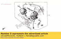 16100MV1630, Honda, momenteel geen beschrijving beschikbaar honda xrv 750 1990 1992, Nieuw