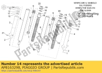 AP8163298, Aprilia, Housse de protection, Nouveau