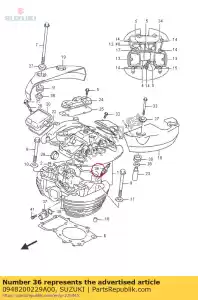 suzuki 0948200229A00 x29eszu - Lado inferior