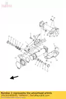 1P0G65400000, Yamaha, rear axle housing yamaha yfm 250 2001 2002 2003 2004 2005 2006 2007 2008, New