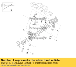 Aprilia 861013, Slot kit, OEM: Aprilia 861013