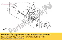 Aqui você pode pedir o subassy compasso de calibre, em Honda , com o número da peça 45150HN6006: