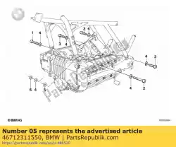 Ici, vous pouvez commander le cale - 1,75mm auprès de BMW , avec le numéro de pièce 46712311550: