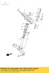 Ici, vous pouvez commander le boulon auprès de Suzuki , avec le numéro de pièce 5116625D70: