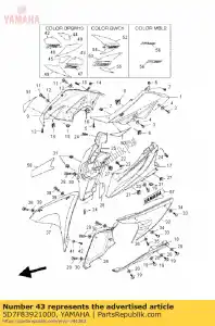 yamaha 5D7F83921000 graphique 2 - La partie au fond