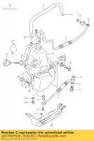 1647007G20, Suzuki, hose,oil tank,l suzuki lt z400 quadsport limited z400z 400 , New