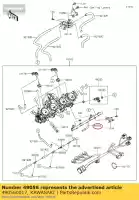 490560017, Kawasaki, wtrysk rurowy kawasaki zzr  b gtr c zx10r ninja d a f performance sport e zx1400 abs h j zzr1400 zx 10r 1400gtr zg1400 kact zx14r brembo ohlins 1400 1000 , Nowy