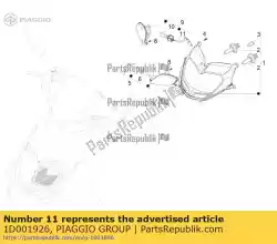 Qui puoi ordinare comp. Cablaggio anteriore sinistro da Piaggio Group , con numero parte 1D001926: