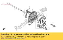 Here you can order the collar,brk panel from Honda, with part number 42313MFEA40: