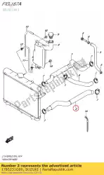Aquí puede pedir manguera, radiador o de Suzuki , con el número de pieza 1785231G00:
