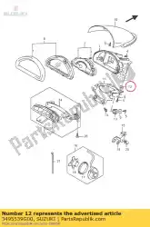 Tutaj możesz zamówić przepustnica nr 1 od Suzuki , z numerem części 3495539G00: