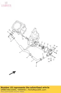 yamaha 2MBE54816000 bolt 1 - Bottom side