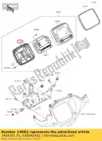 140920179, Kawasaki, capa, lwr case kvf750gcf kawasaki  brute force kvf 750 2012 2013 2014 2015 2016 2017 2018 2019 2020 2021, Novo