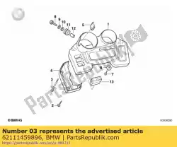 Qui puoi ordinare vite autofilettante a testa cilindrica da BMW , con numero parte 62111459896: