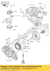 Qui puoi ordinare comune flangiato a bullone da Kawasaki , con numero parte 130BB0640: