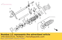 Here you can order the spindle comp., gearshift from Honda, with part number 24610GE2920: