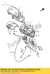 Here you can order the cable assy,spee from Suzuki, with part number 3491024A00: