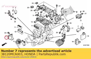 Honda 38120MCA003 corne assy. (faible) - La partie au fond