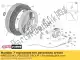 Chromed ring nut Piaggio Group AP8258043